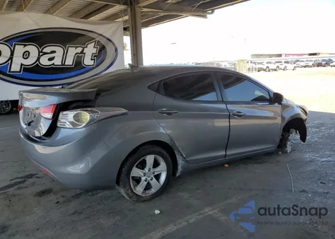 2013 Hyundai Elantra Gls из США, поврежденный, VIN 5NPDH4AE6DH335767